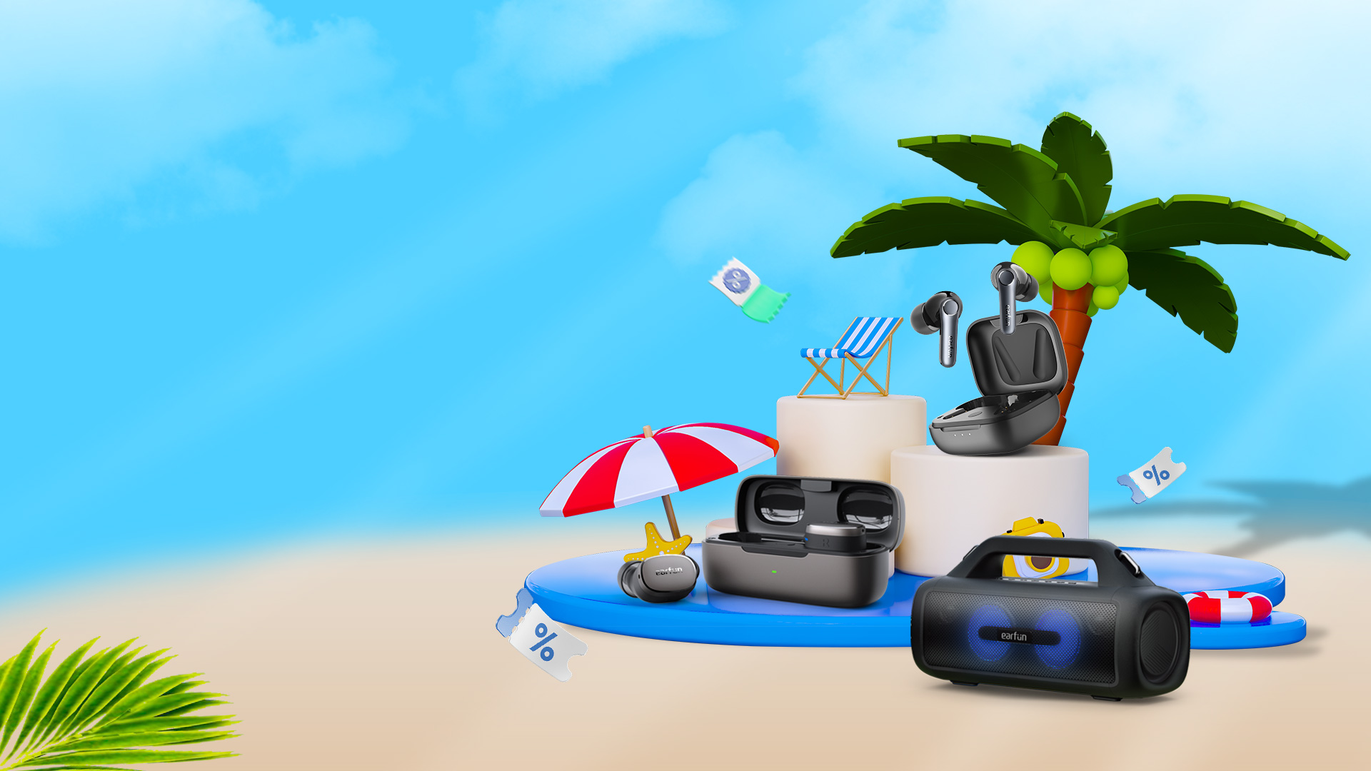 EarFun Summer Sound Splash